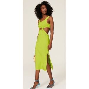 Solid & Striped Neon Bailey Cutout Dress